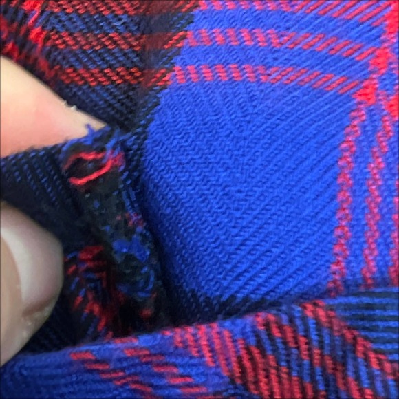 Rails Hunter Button Down Plaid Electric Blue Small - Picture 7 of 14